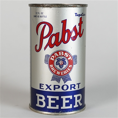 Pabst Export Beer Instructional Flat Top 111-14 OI 651 SHARP