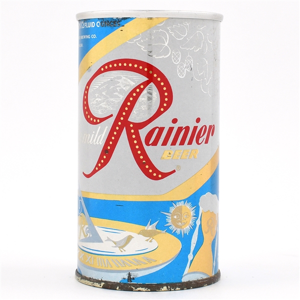 Rainier Jubilee Zip Top NATURALLY AGED Blue 185-82