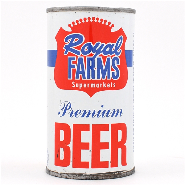 Royal Farms Beer Flat Top 125-29 SCARCE CLEAN