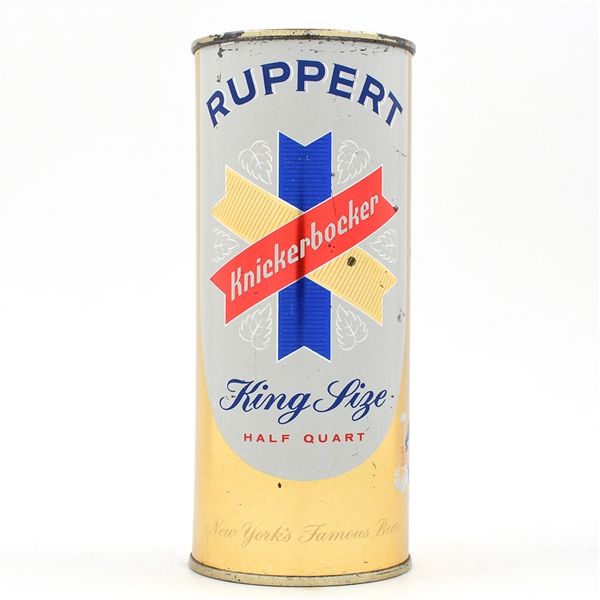 Ruppert Knickerbocker Beer 16 Ounce Flat Top 231-18 SHARP