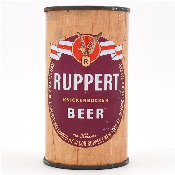 Ruppert Knickerbocker Beer Flat Top 126-7