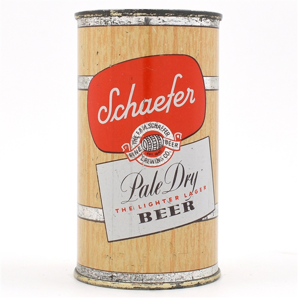 Schaefer Pale Dry Beer Flat Top NON-IRTP BROOKLYN 128-8