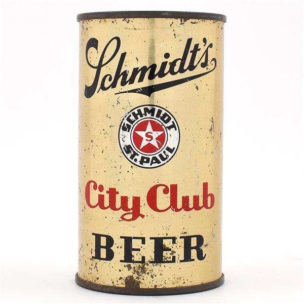 Schmidts City Club Beer Instructional Flat Top 130-1 USBCOI 743