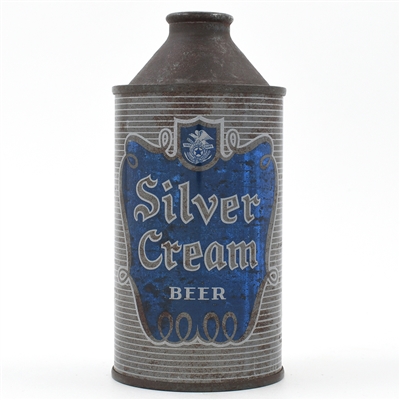 Silver Cream Beer Cone Top 185-18