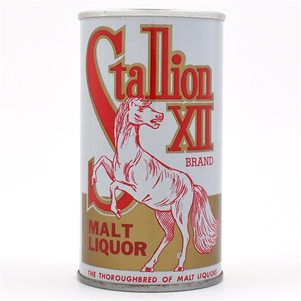 Stallion XL Malt Liquor Pull Tab ENAMEL 126-4 NEAR MINT