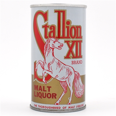 Stallion XL Malt Liquor Pull Tab ENAMEL 126-4 NEAR MINT