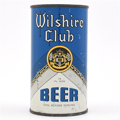 Wilshire Club Beer Instructional Flat Top 146-11 USBCOI 884