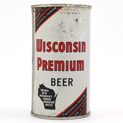 Wisconsin Premium Beer Flat Top NO QUALITY UNLISTED