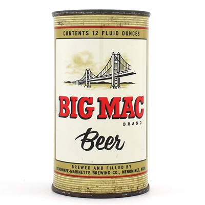 Big Mac Beer Flat Top 37-7