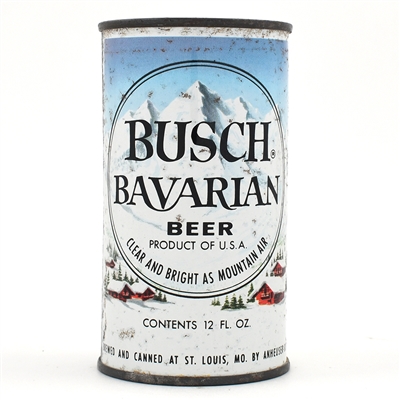 Busch Bavarian Beer Flat Top 47-19