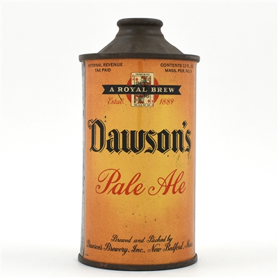 Dawsons Pale Ale Cone Top 158-27