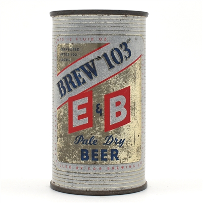 E and B Brew 103 Beer Flat Top 58-30