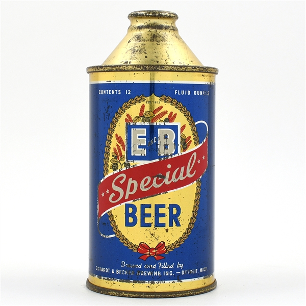 E and B Special Beer Cone Top 160-15