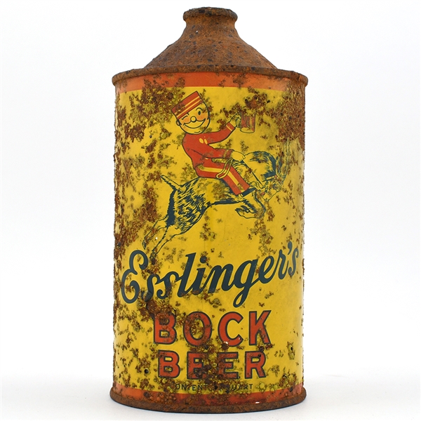 Esslingers Bock Quart Cone Top RARE 209-2