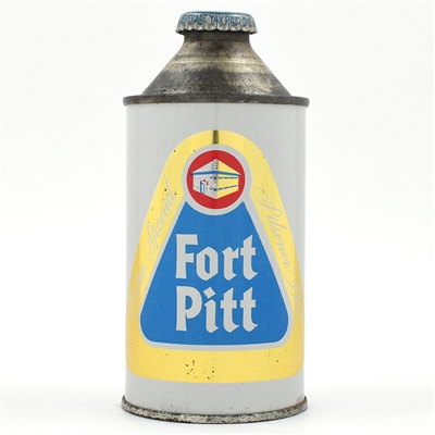 Fort Pitt Beer Cone Top 163-15 RARELY CLEAN