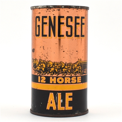 Genesee 12 Horse Ale Instructional Flat Top NON-IRTP 68-18 USBCOI 327