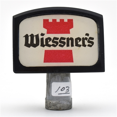 Wiessners Beer 1950s Tap Knob