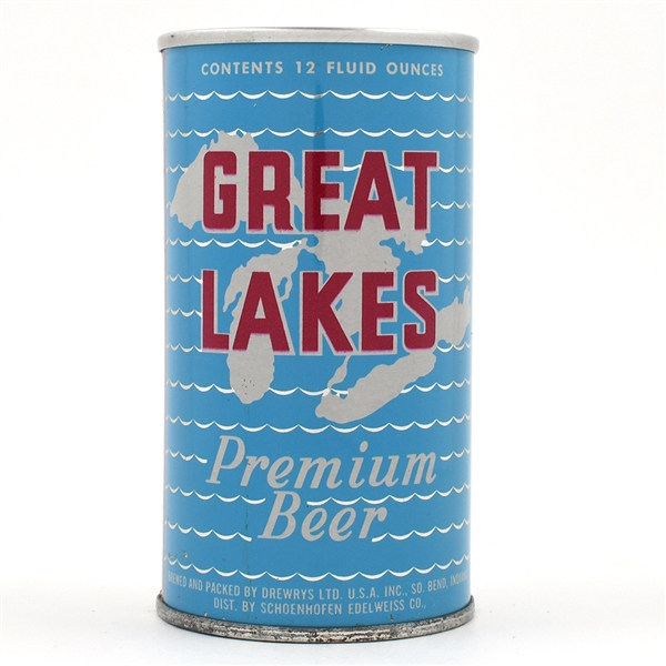 Great Lakes Beer Fan Tab DREWRYS UNLISTED MINTY