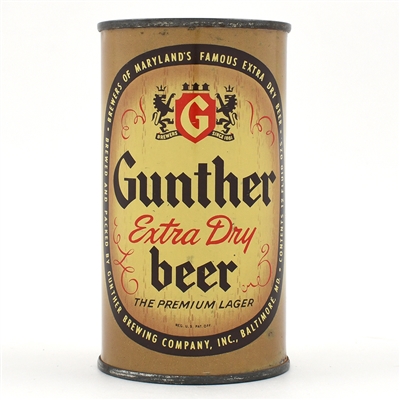 Gunther Beer Flat Top 78-25