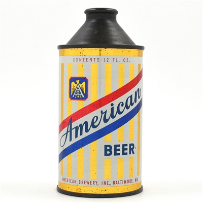 American Beer Cone Top NON-IRTP CLEAN 150-17