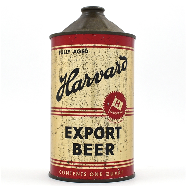 Harvard Beer Quart Cone Top TOUGH CLEAN 212-1