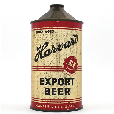 Harvard Beer Quart Cone Top TOUGH CLEAN 212-1