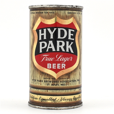 Hyde Park Beer Flat Top 84-30 CLEAN