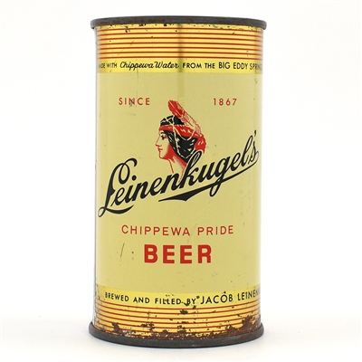 Leinenkugels Beer Flat Top 91-10 MAIDEN LID