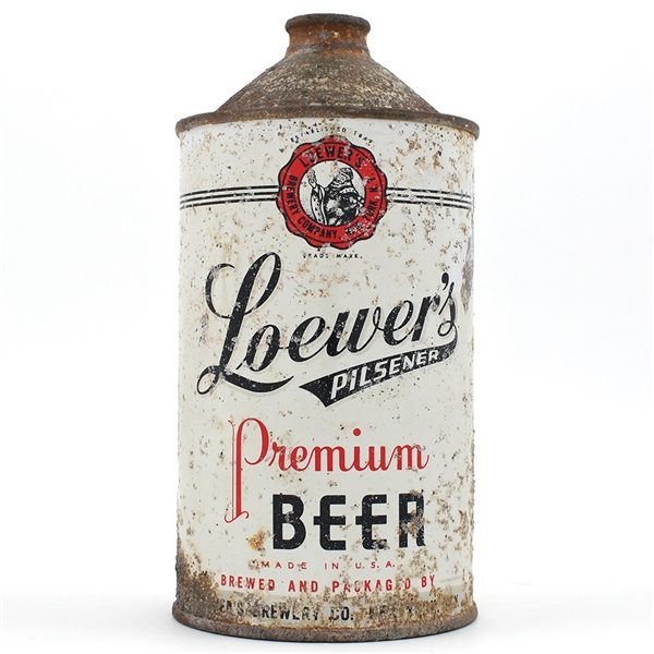 Loewers Beer Quart Cone Top 214-11