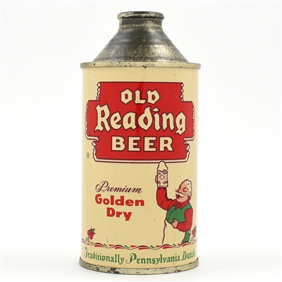 Old Reading Beer Cone Top 176-31 EXCEPTIONAL