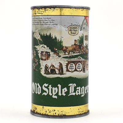 Old Style Lager Heilemans Beer Flat Top 108-9