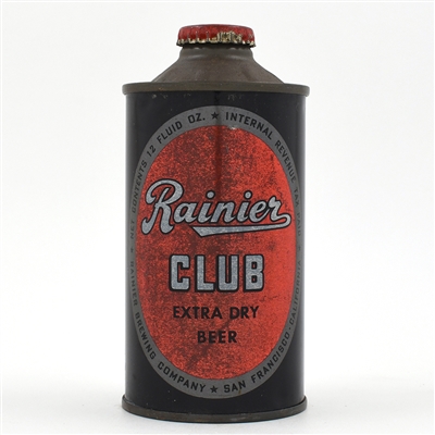 Rainier Club EXTRA DRY Beer Cone Top 180-19