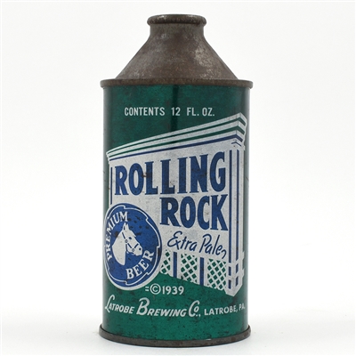 Rolling Rock Beer Cone Top 182-8