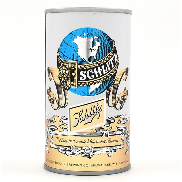 Schlitz Beer Foil Label Test Pull Tab 242-2