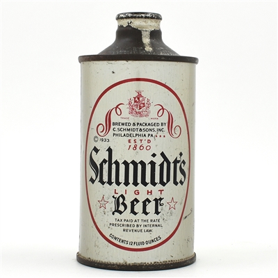 Schmidts Beer Cone Top SCARCE 184-30