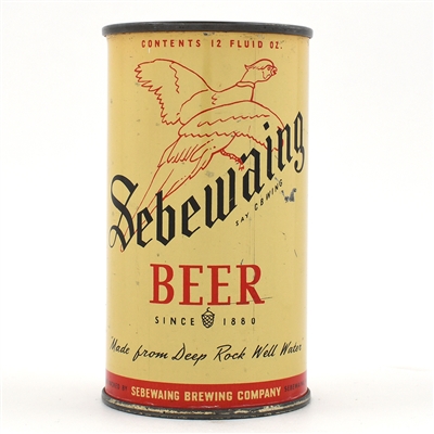 Sebewaing Beer Flat Top 132-9