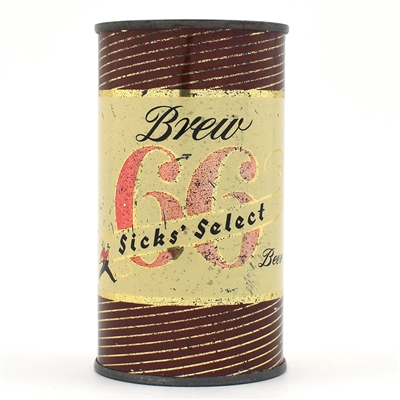 Sicks Select Brew 66 Flat Top 133-25