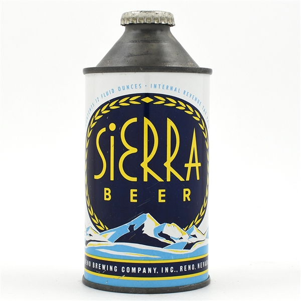 Sierra Beer Cone Top 185-14 EXCELLENT