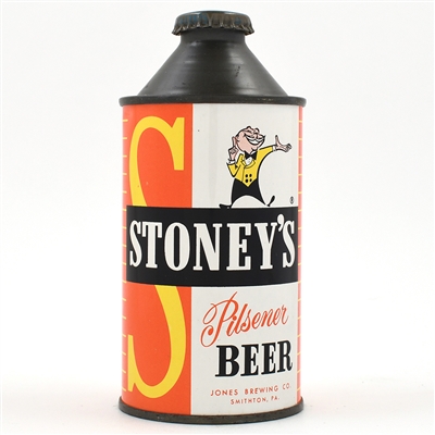 Stoneys Beer Cone Top 186-10 NEAR MINT