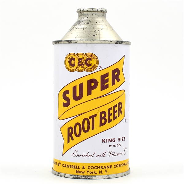 Super Root Beer Soda Cone Top ULTRA CLEAN