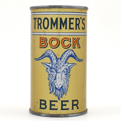 Trommers Bock Instructional Flat Top GRAPHIC 139-34 OI 800 SCARCE