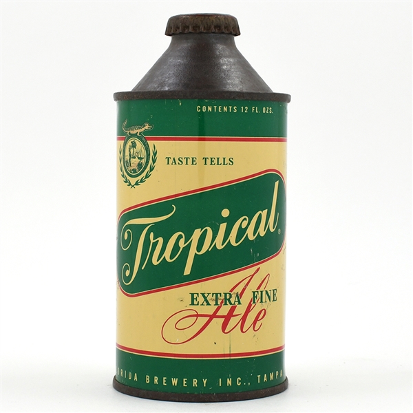 Tropical Ale Cone Top CREAM 187-17 RARE