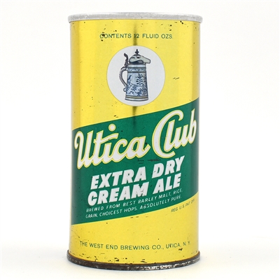 Utica Club Ale ZIP Top 132-18 BO