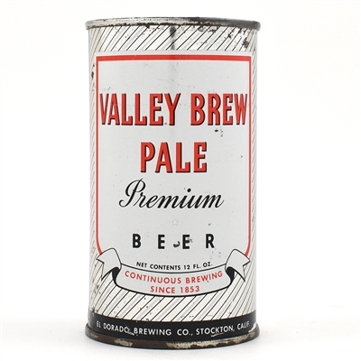 Valley Brew Pale Beer Flat Top 142-30 EXCELLENT