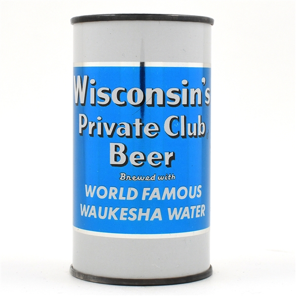 Wisconsins Private Club Beer Flat Top SPRING CITY 146-34 MINTY