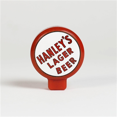 Hanleys Lager Beer Hockey Puck Tap Knob SCARCE