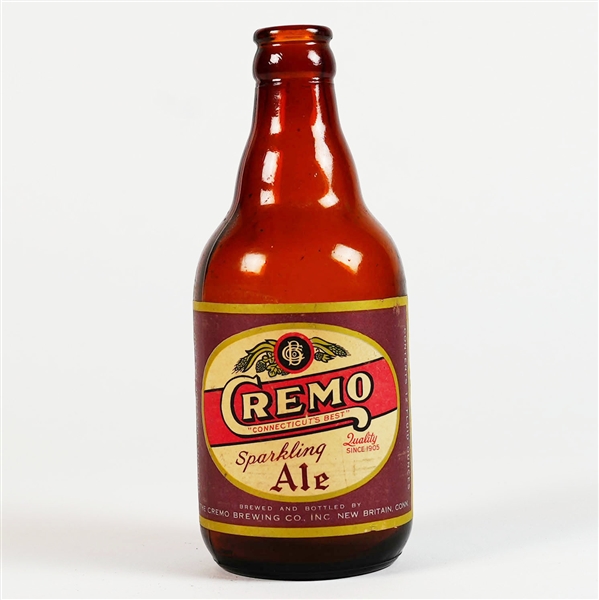 Cremo Sparkling Ale Steinie Beer Bottle EXCELLENT