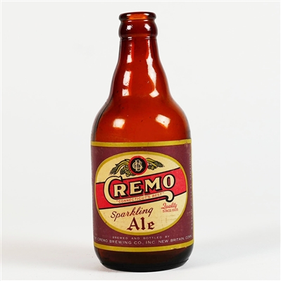 Cremo Sparkling Ale Steinie Beer Bottle EXCELLENT