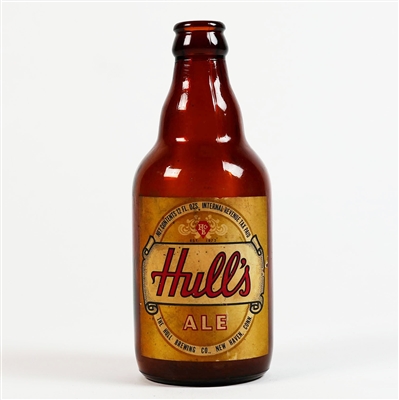 Hulls Ale New Haven Steinie Bottle SCARCE