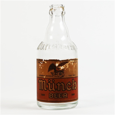 Munch Beer Steinie Bottle SCARCE